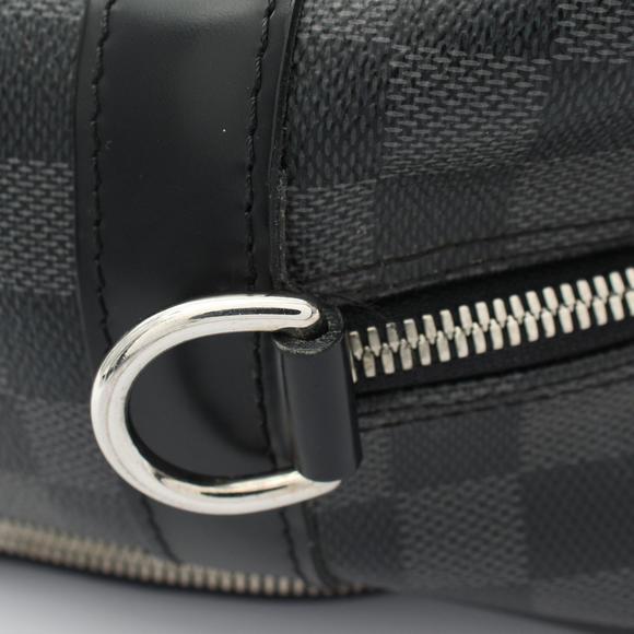 Louis Vuitton Graphite Black Briefcase Icar Damier - Picture 7 of 9